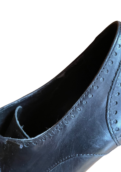 👠 Derbies à talons noirs Pointure 37 🖤🇮🇹