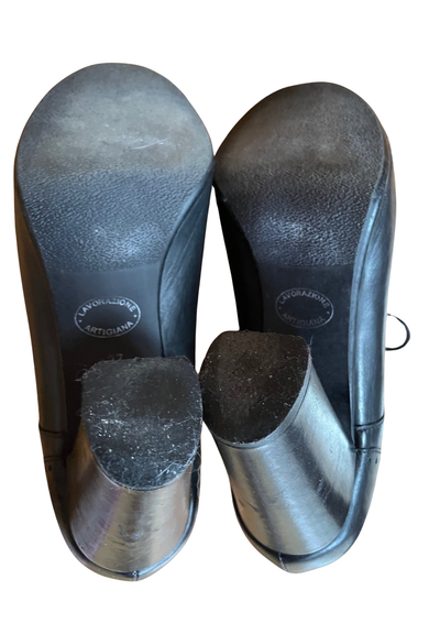 👠 Derbies à talons noirs Pointure 37 🖤🇮🇹