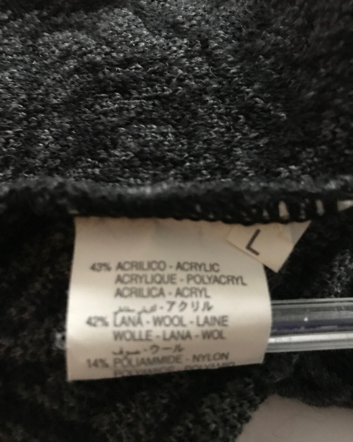 Robe en laine mélangée Taille 40