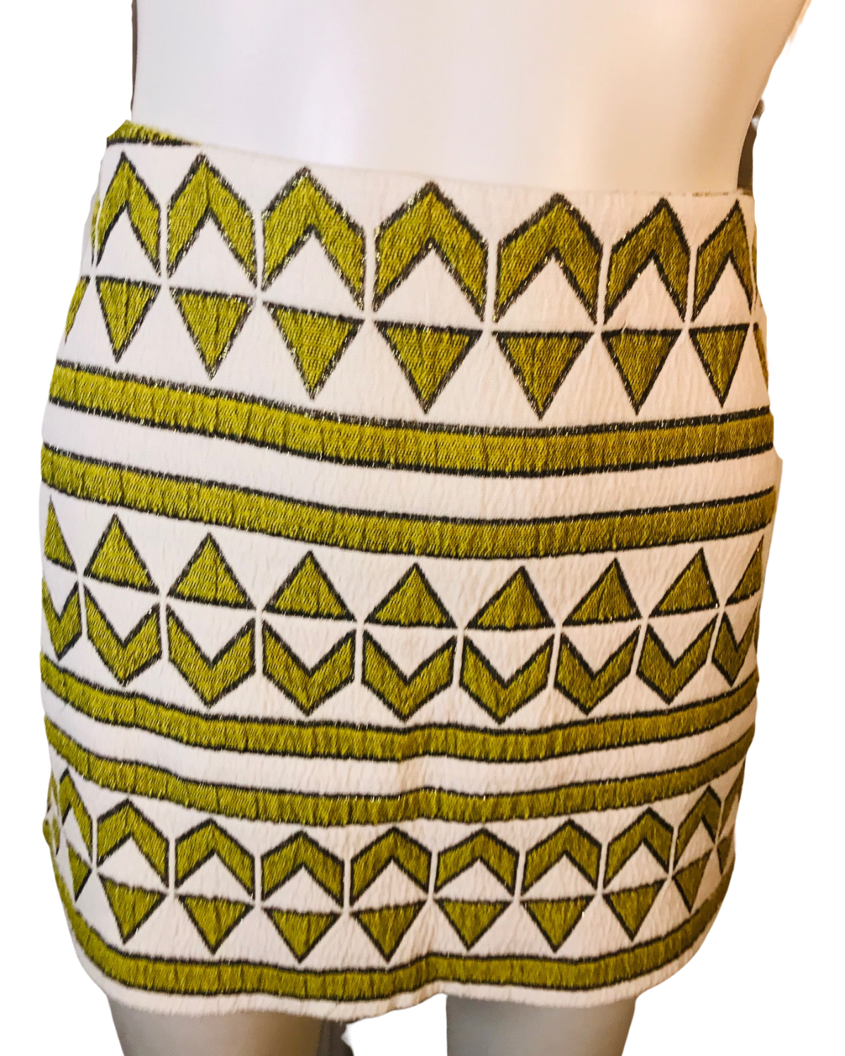 Jupe à motifs ethniques Taille 36