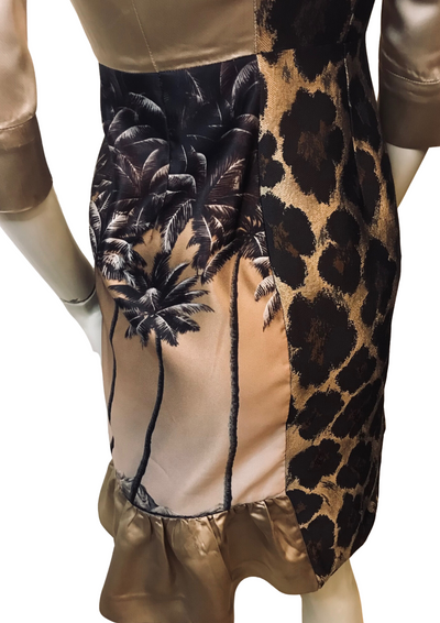 Robe en soie mélangée Taille 34