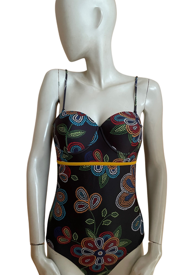 🌼 Maillot de bain une pièce fleuri Taille 42 🌼