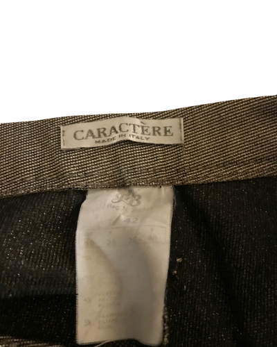 Pantalon doré taille 38