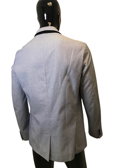 Blazer Rayé Bleu & Blanc Taille XL