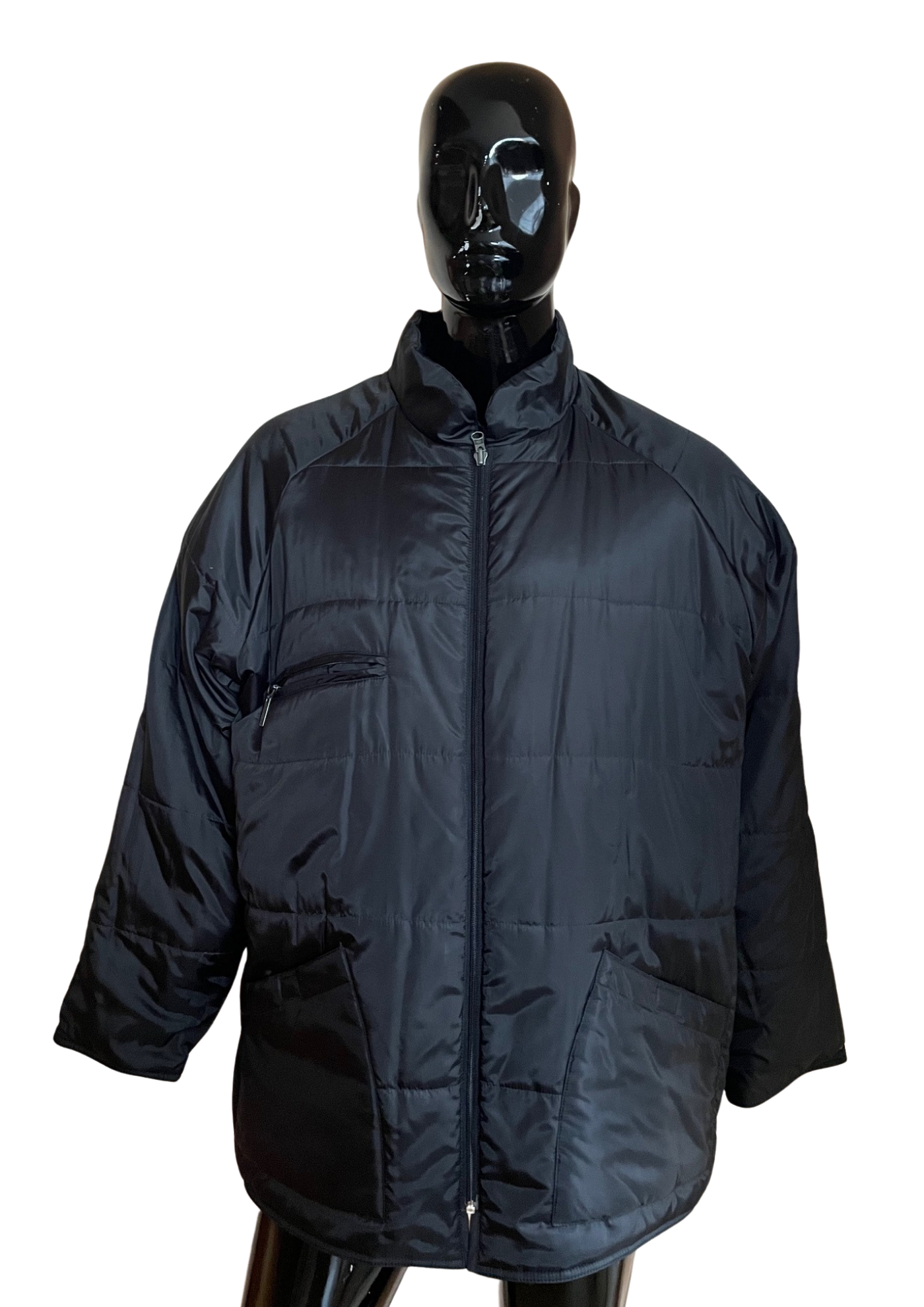 🧥 Doudoune noire réversible Taille XL ❄️