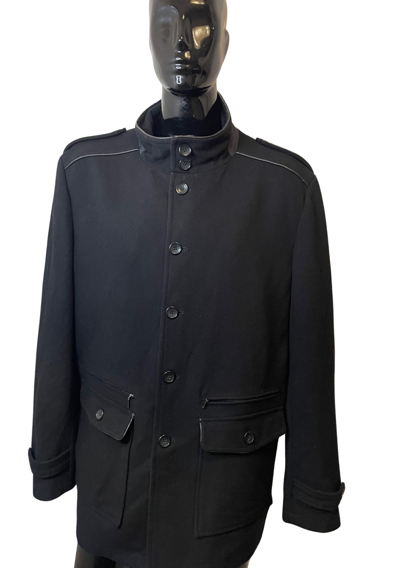 💥 Manteau élégant en laine Taille XXXL💥