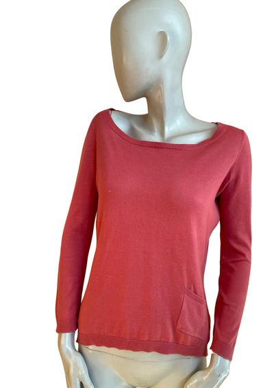 🧶 Pull  Rose Corail 🎀 – Taille 36