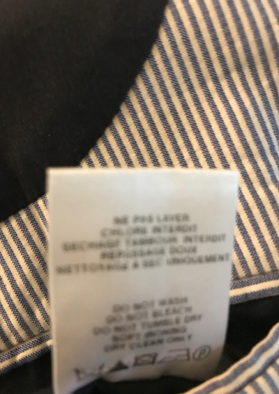 Blazer Rayé Bleu & Blanc Taille XL