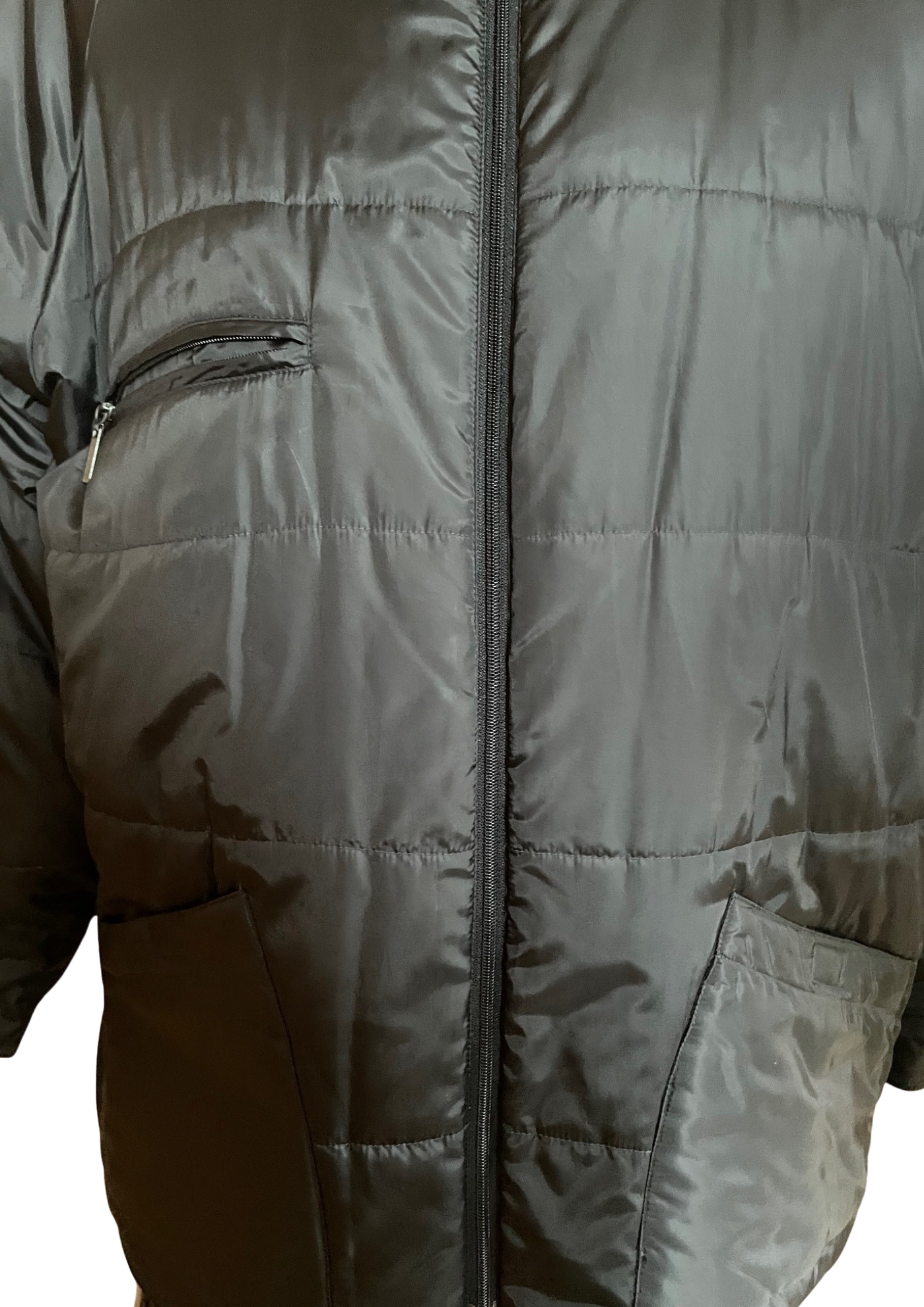 🧥 Doudoune noire réversible Taille XL ❄️