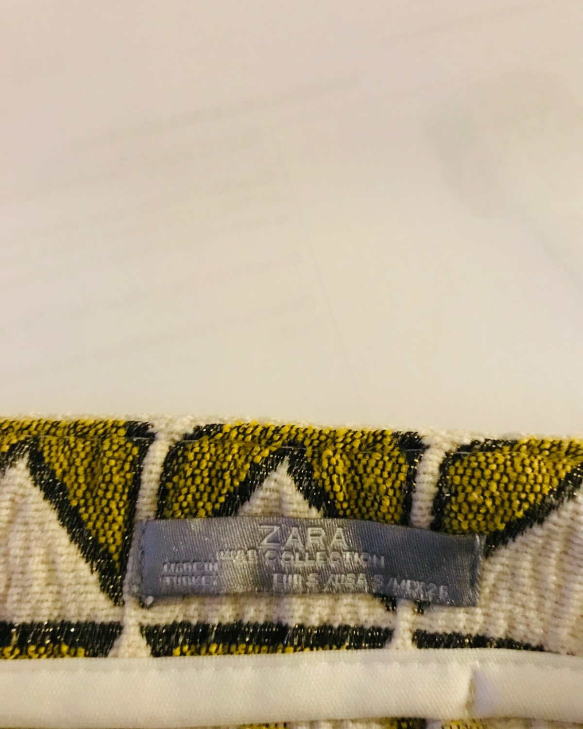 Jupe à motifs ethniques Taille 36
