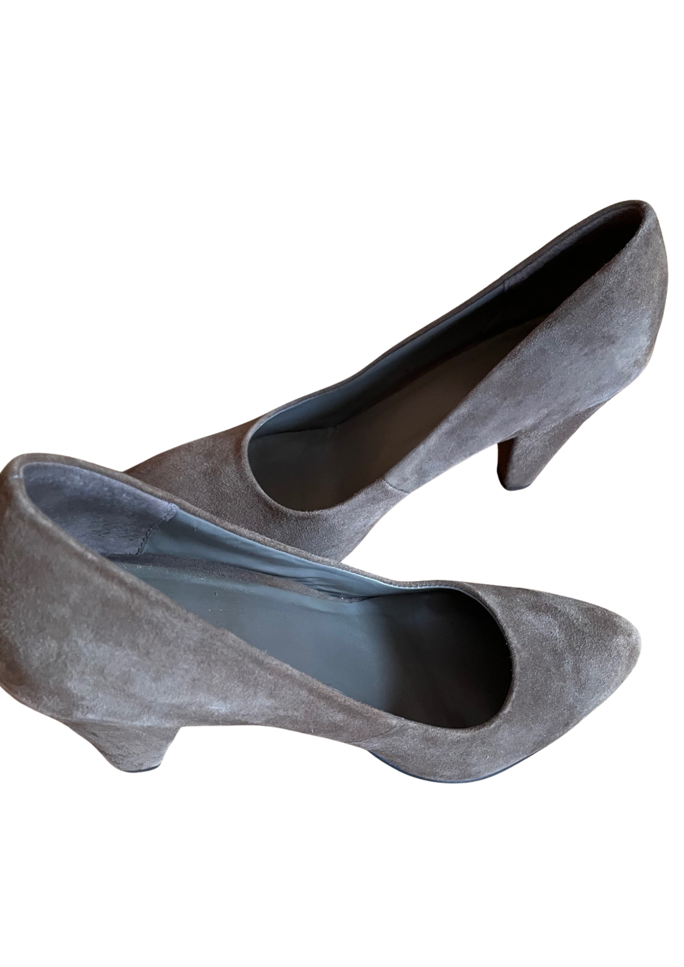 👠 Escarpins en daim taupe 💫 –  Pointure 36