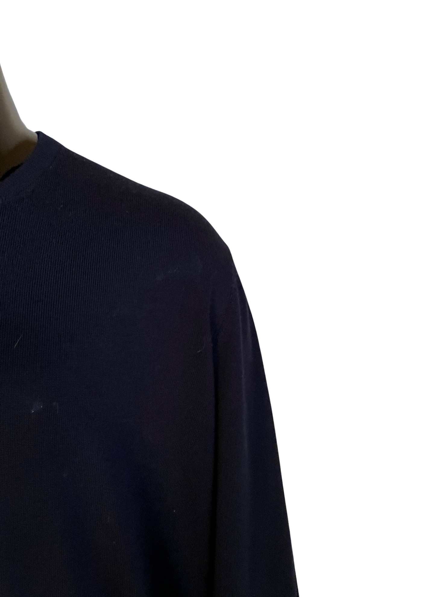 💙 Pull bleu marine en laine – Taille XL  🇯🇵✨