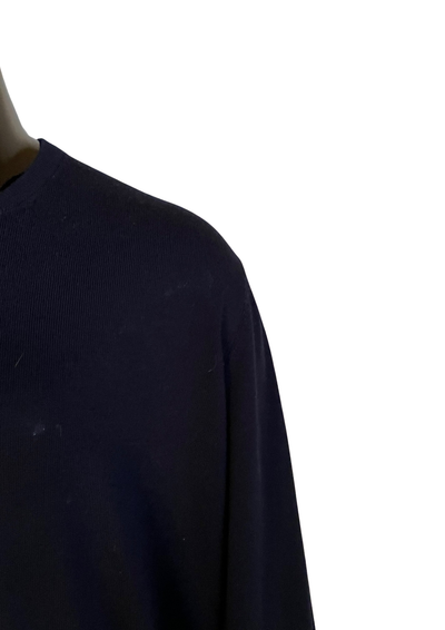 💙 Pull bleu marine en laine – Taille XL  🇯🇵✨