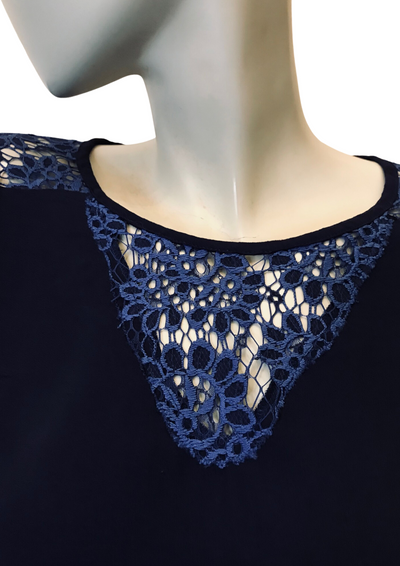 Blouse avec empiècement guipure Taille 36