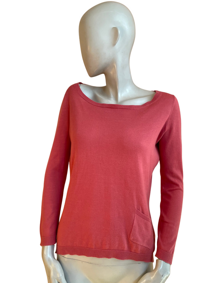 🧶 Pull  Rose Corail 🎀 – Taille 36