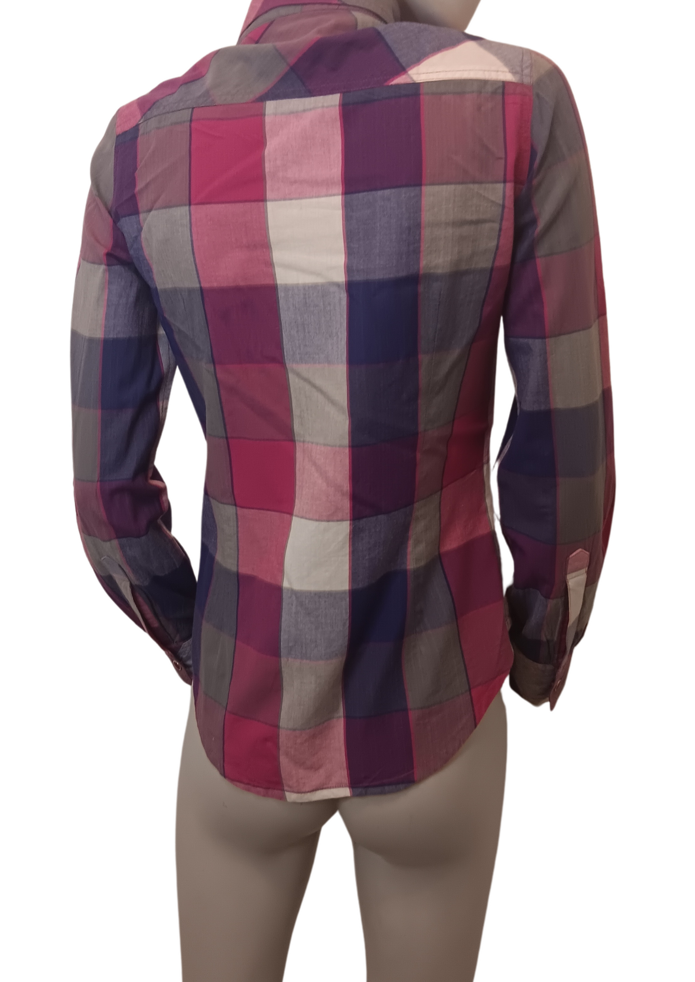 Chemisier à motifs madras Taille 36
