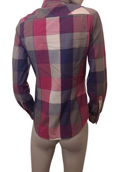 Chemisier à motifs madras Taille 36