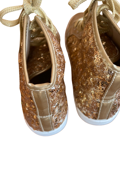 🌟 Baskets dorées à paillettes Pointure 40 🌟