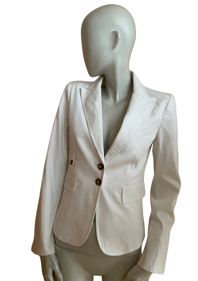 🌟 Élégante veste blanche Taille 38 🌟
