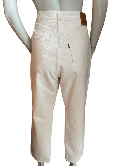 🌟 Jean blanc 70s High Slim Straight Taille 42🌟