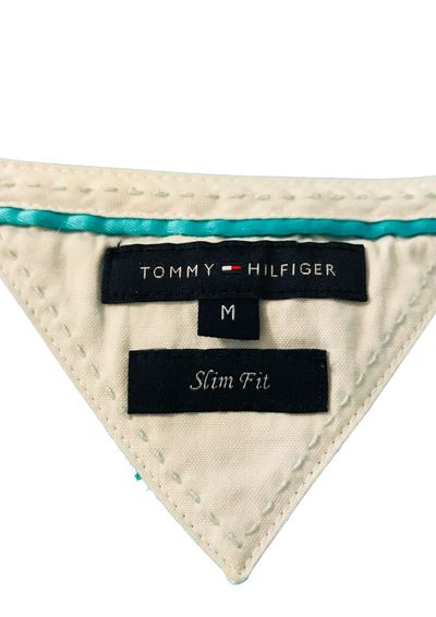 Polo Slim Fit turquoise – Taille 38 🌊