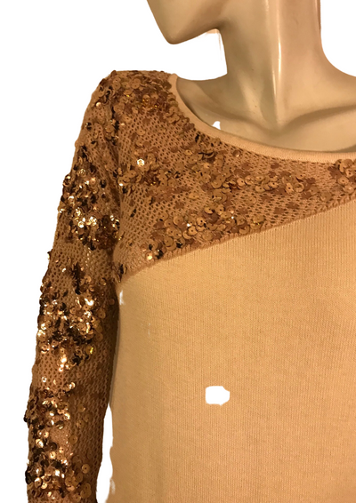 Robe pull pailletée Taille 38