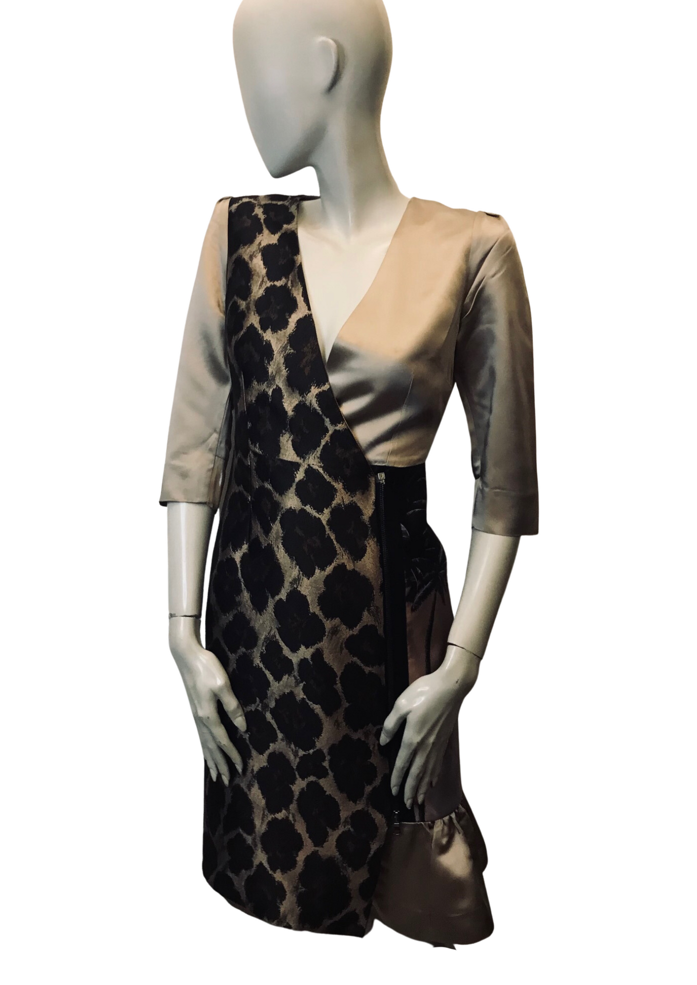 Robe en soie mélangée Taille 34