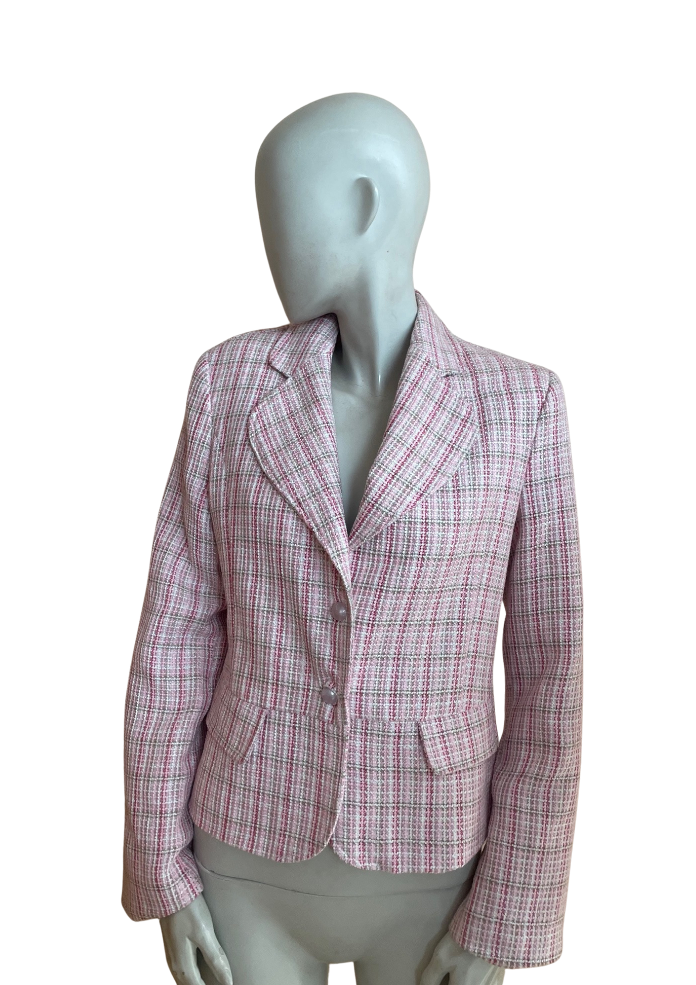 🧥 Élégante veste à carreaux Taille 40 🧥