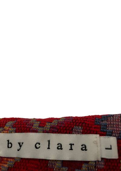 Magnifique jupe droite au tissage jacquard Taille 40 🎨.