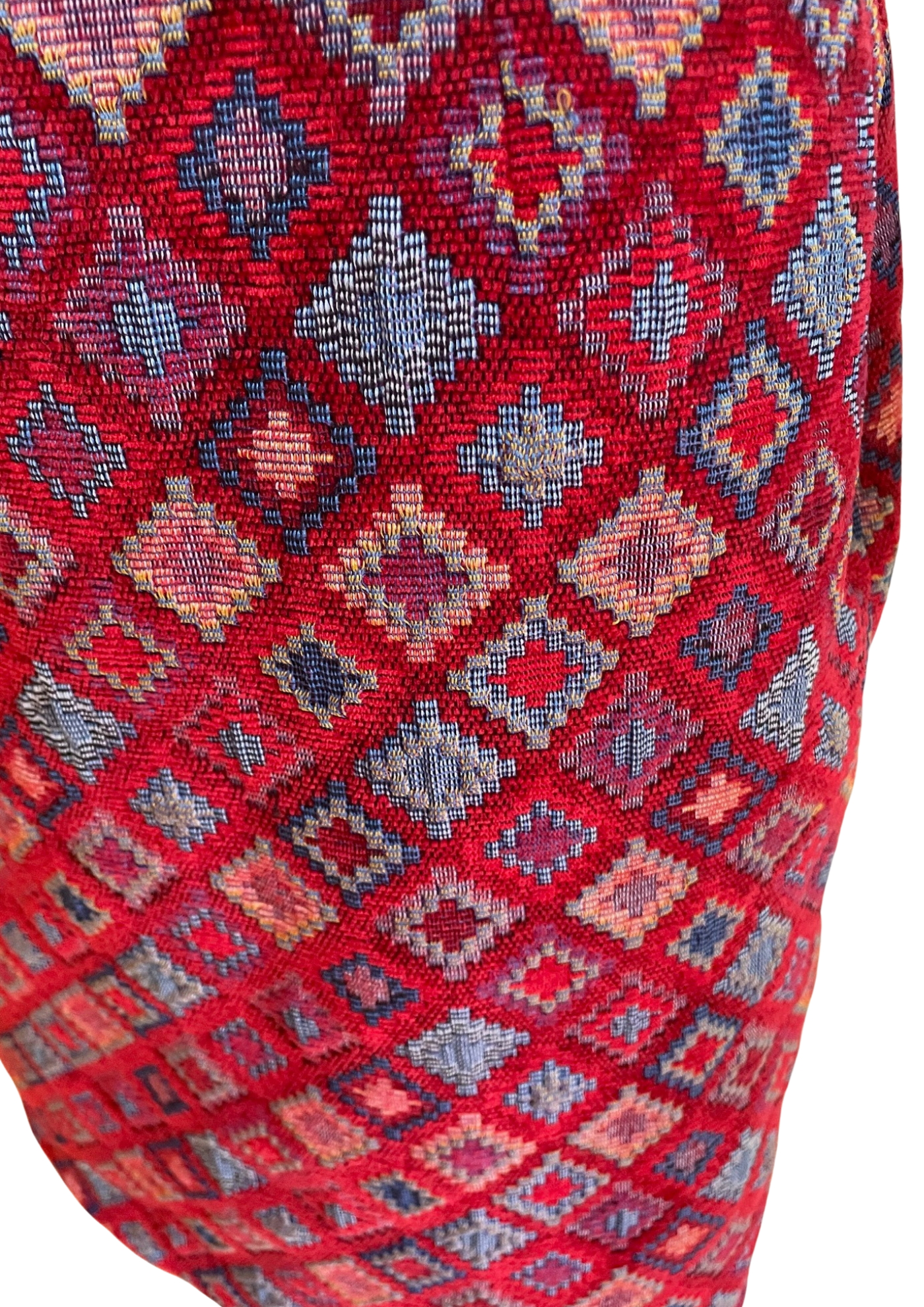 Magnifique jupe droite au tissage jacquard Taille 40 🎨.