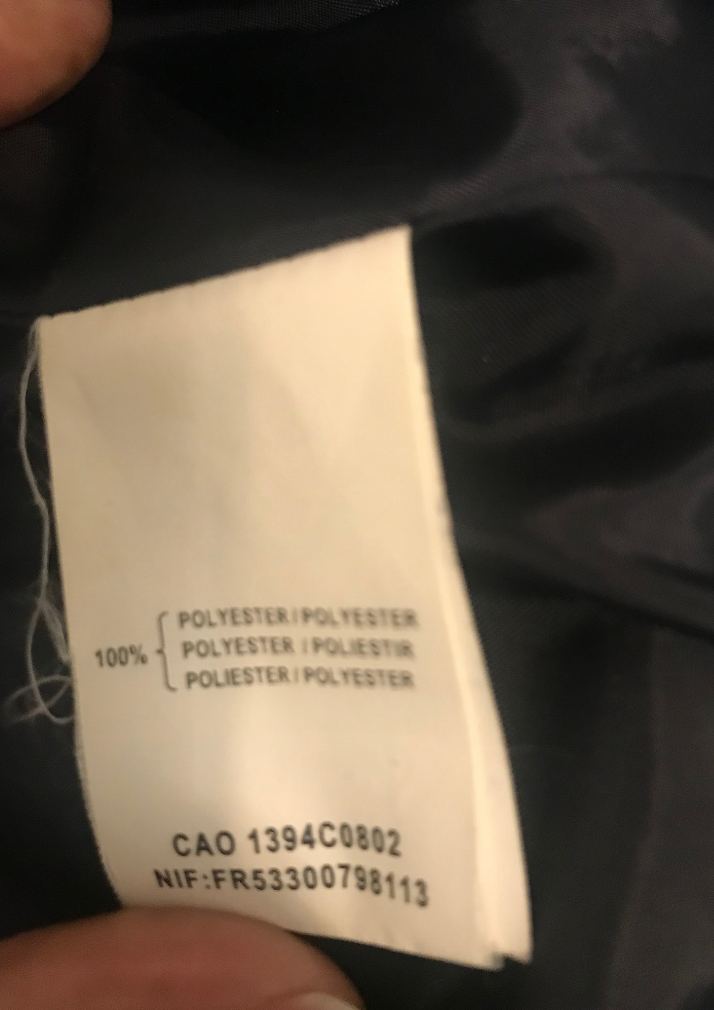 Blazer bleu foncé Taille 42