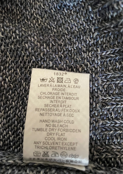 🌟 Pull en lin gris Taille 42 🌟