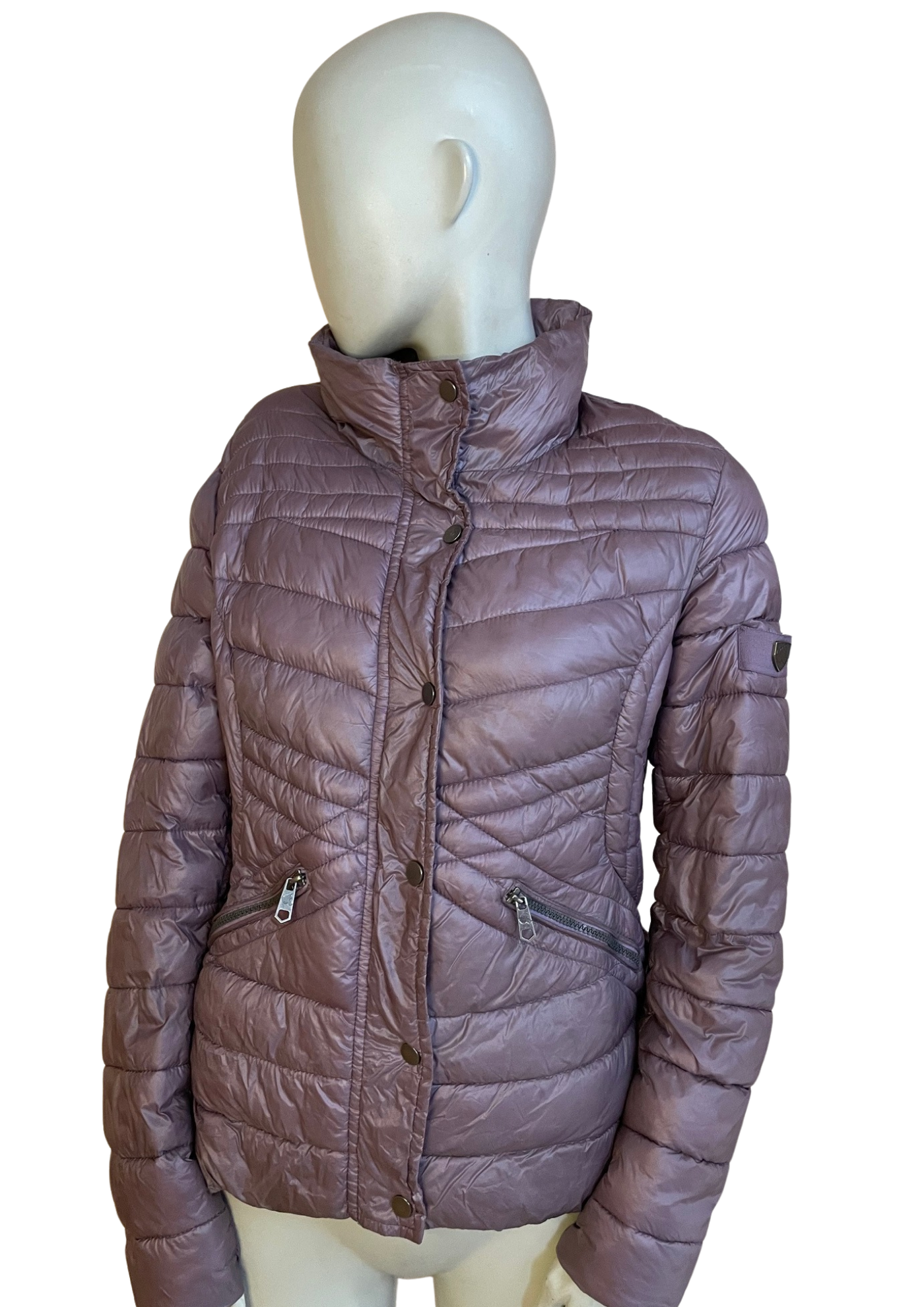 🧥 Doudoune légère lilas  – Taille 40 💜✨