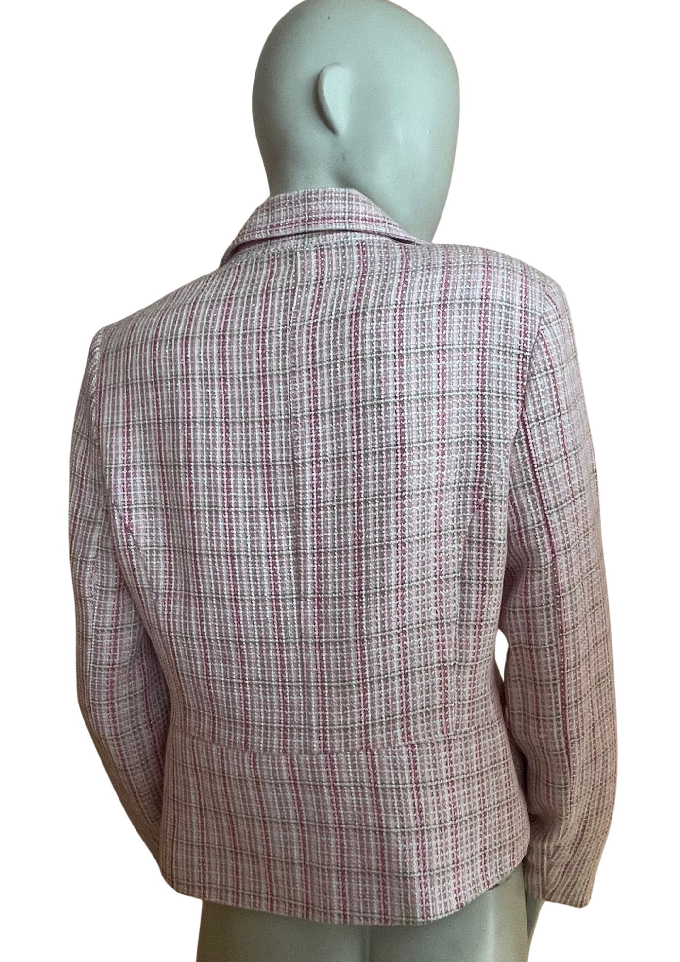 🧥 Élégante veste à carreaux Taille 40 🧥