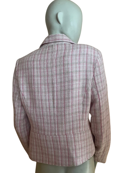 🧥 Élégante veste à carreaux Taille 40 🧥