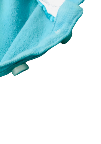Polo Slim Fit turquoise – Taille 38 🌊