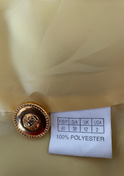 💛 Élégante veste jaune Taille 40 💛