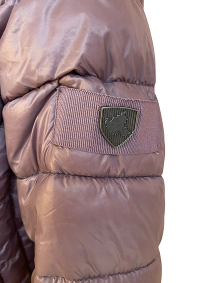 🧥 Doudoune légère lilas  – Taille 40 💜✨