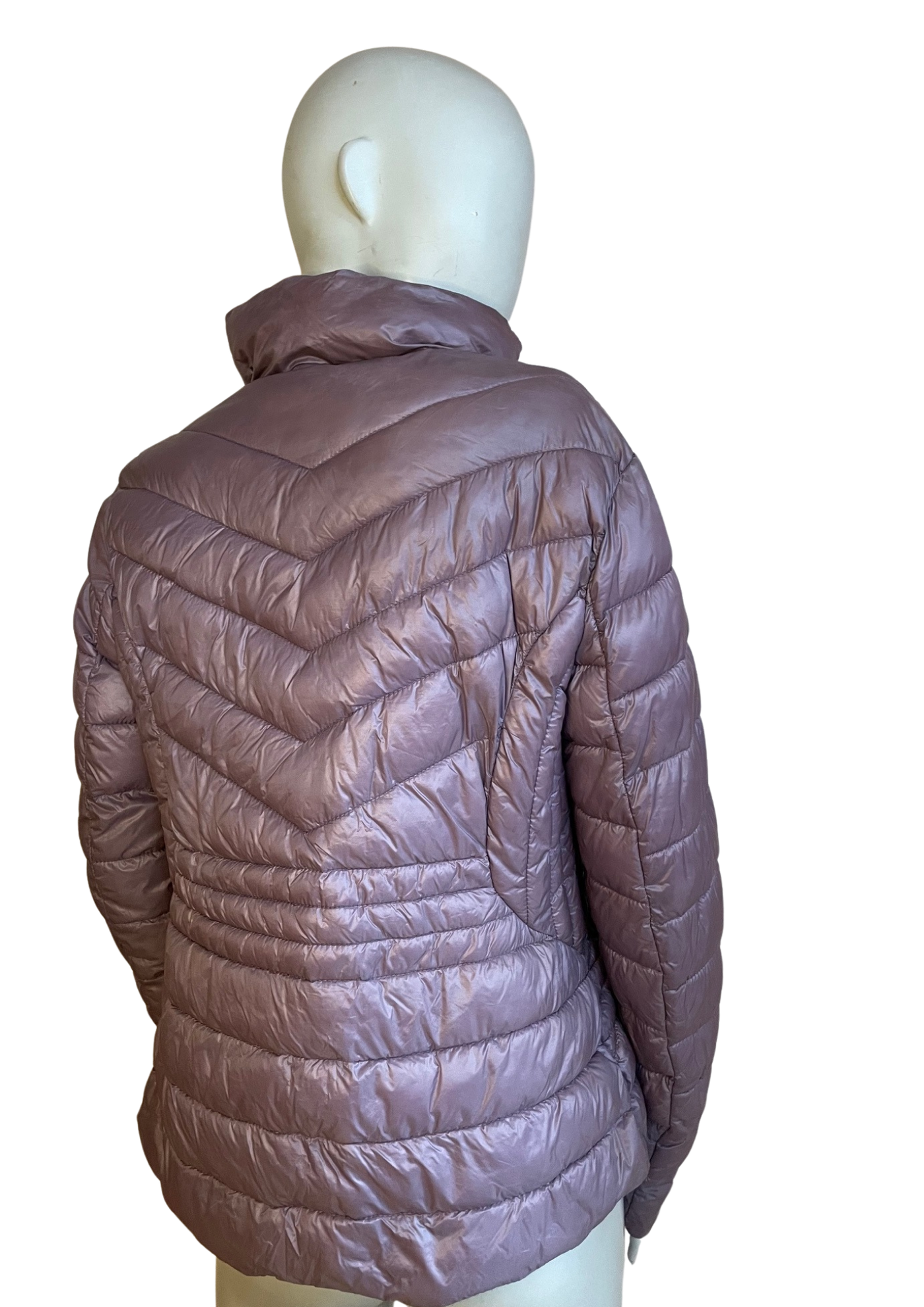 🧥 Doudoune légère lilas  – Taille 40 💜✨