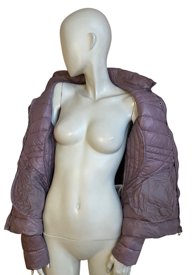 🧥 Doudoune légère lilas  – Taille 40 💜✨