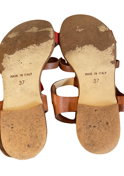 🌟 Sandales bicolores Pointure 37 🌟