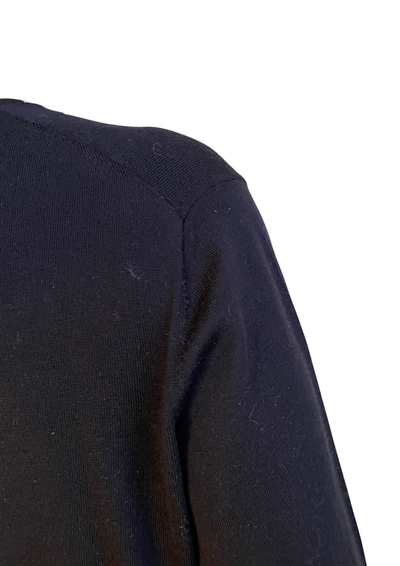 💙 Pull bleu marine en laine – Taille XL  🇯🇵✨