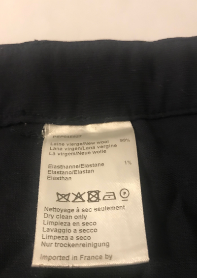 Pantalon en laine vierge Taille 44