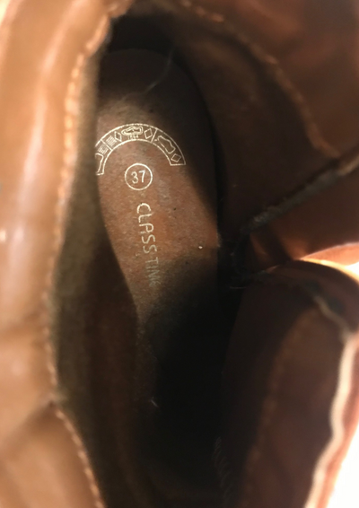 Boots cognac Pointure 37