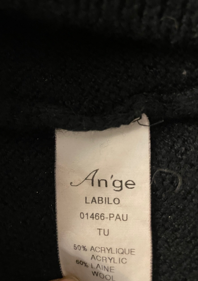 🖤 Pull noir dentelle Taille Unique 🖤