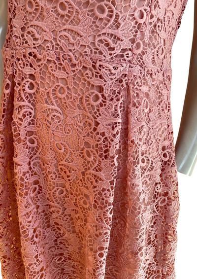 🌸 Robe en guipure Fit & Flare Taille 38 🌸