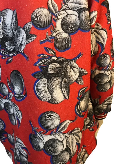 Sweat à motifs fruits Taille 36