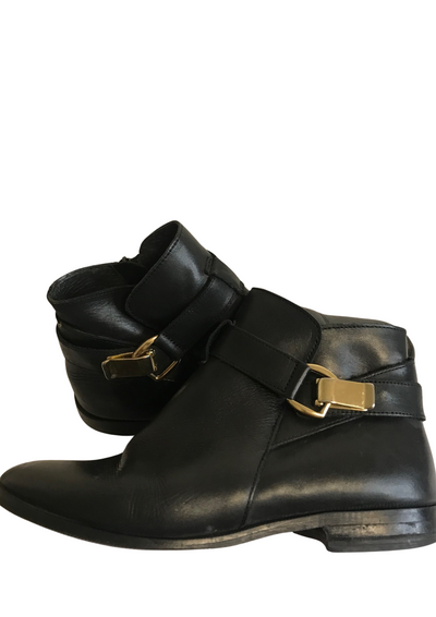 Boots en cuir Pointure 36