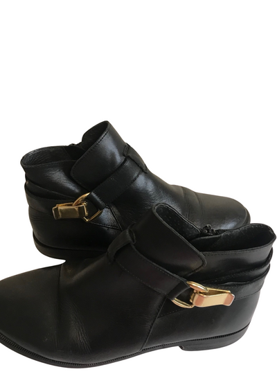Boots en cuir Pointure 36