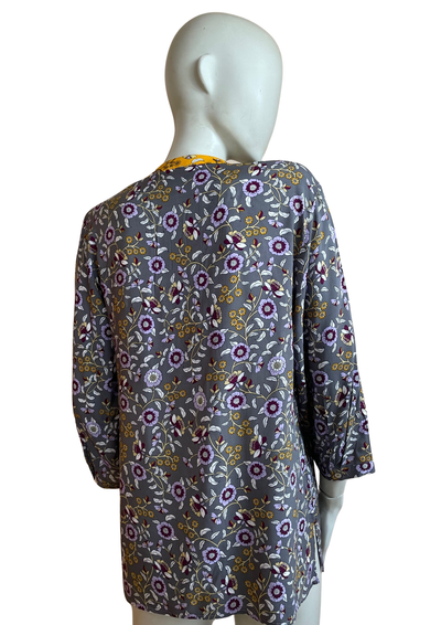 🌼 Blouse fleurie élégante Taille 40 🌼